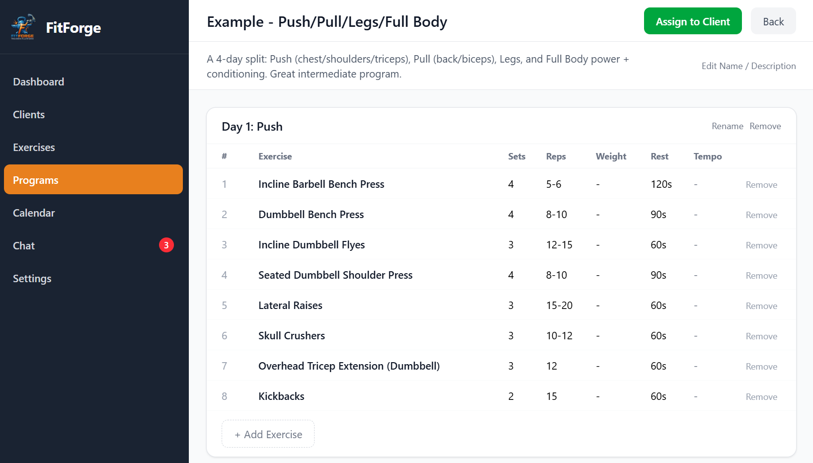 Program Builder